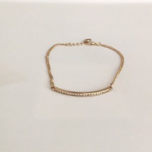 Gold anklet